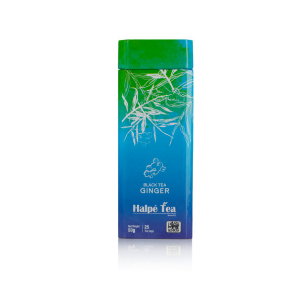 BT Ginger 25 Tea Bags Paper Caddy