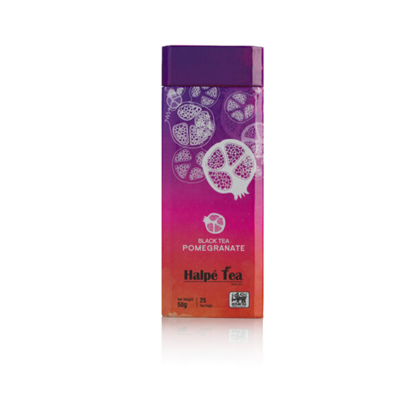 BT Pomegranate 25 Tea Bags Paper Caddy