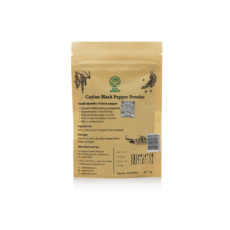 Black Pepper Powder 50g - Image 2