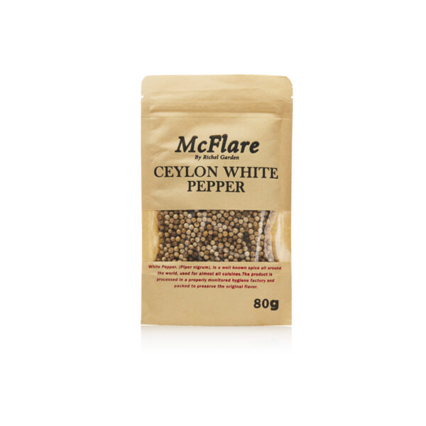 Ceylon White Pepper 80g