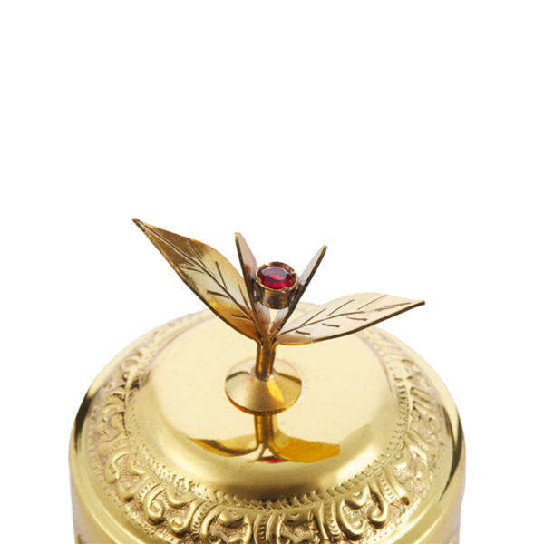 Gold Brass Caddy (With Gem) – Ffsp 50g