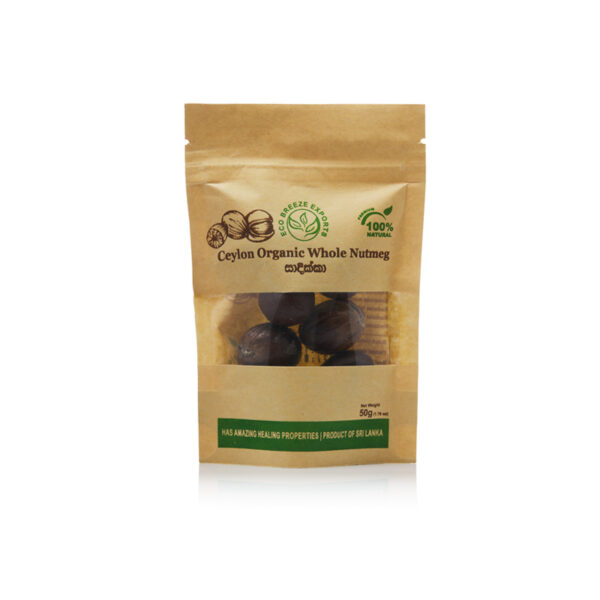 Green Eco Nutmeg Whole 50g