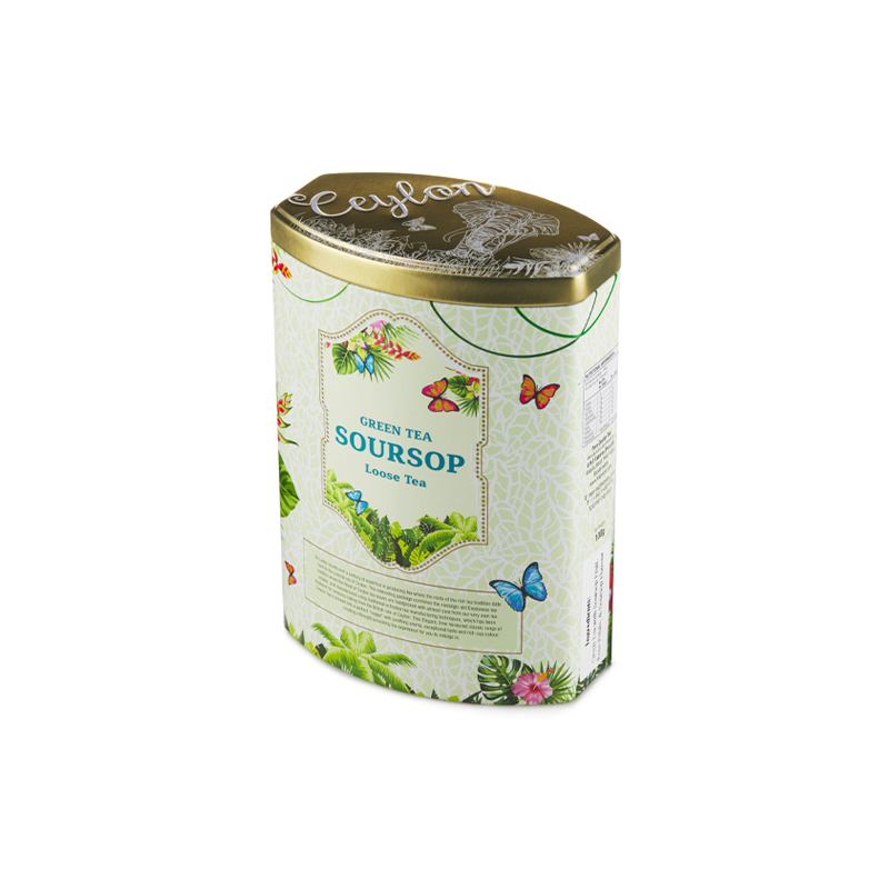 Green Tea Soursop100g Luxury Tin - Image 3