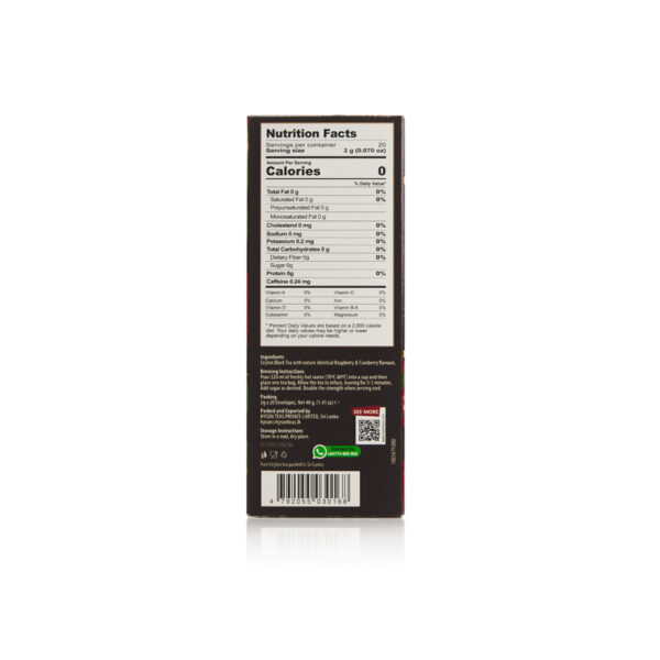 HYS Fiesta Infusion Tea BT Cranberry & Raspberry