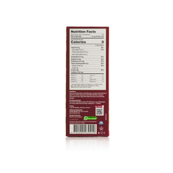 HYS Fiesta Wellness Green Tea Detox Flavour