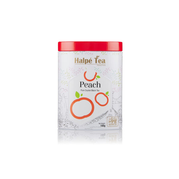 Peach 100g Red Lid Tin