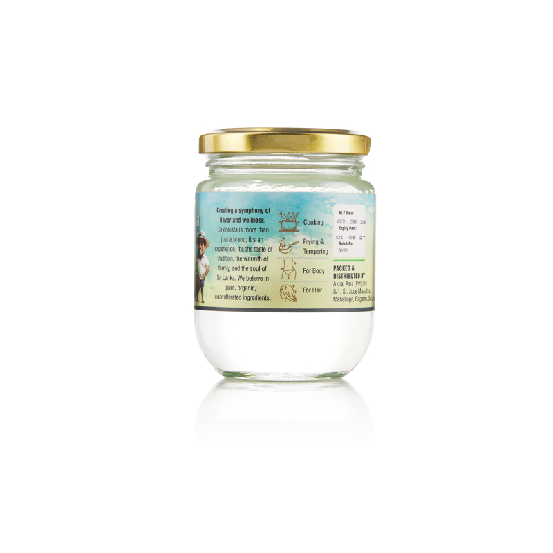 Virgin Coconut Oil 210ml - Image 3