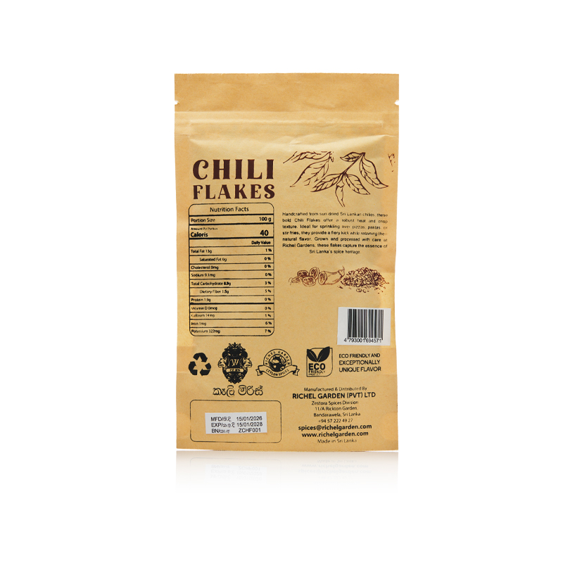 Zestora Ceylon Chili Flakes Powder 80g - Image 2